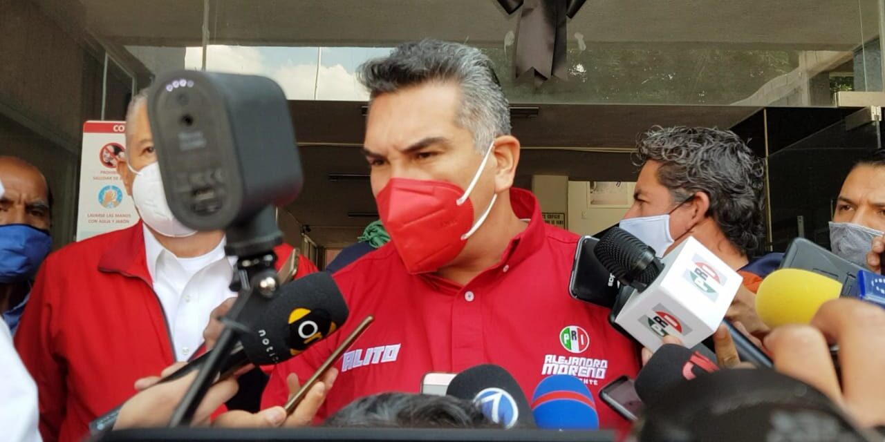 Candidato de la coalición “Sí por San Luis” no tienen que ser emanado del PAN: Alejandro Moreno