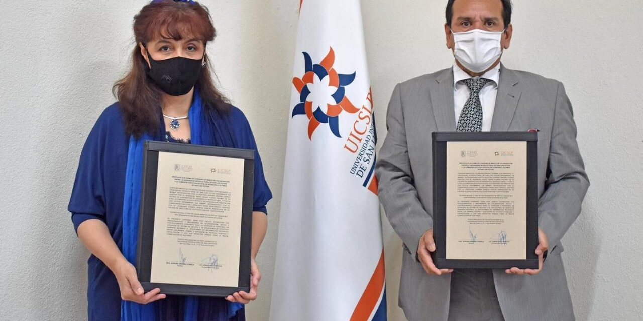 CEEAV y UICSLP coordinan esfuerzos para fortalecer la atención a víctimas del delito