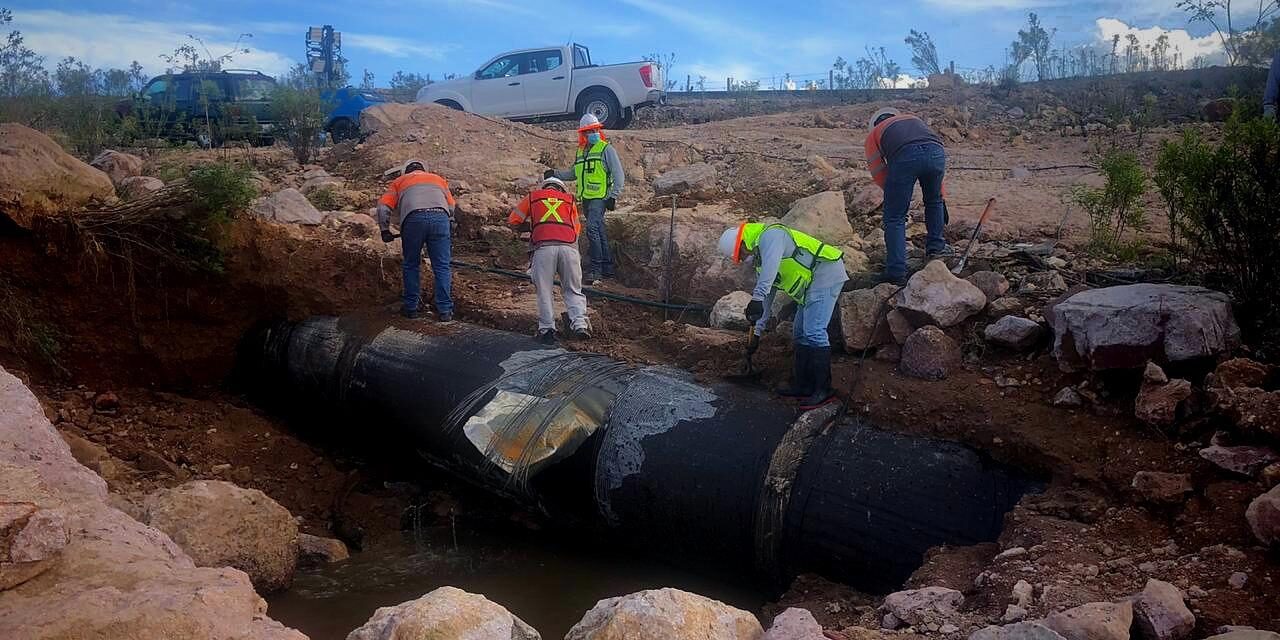 Interapas entregará agua en pipas en tanto se repara fisura en acueducto de El Realito