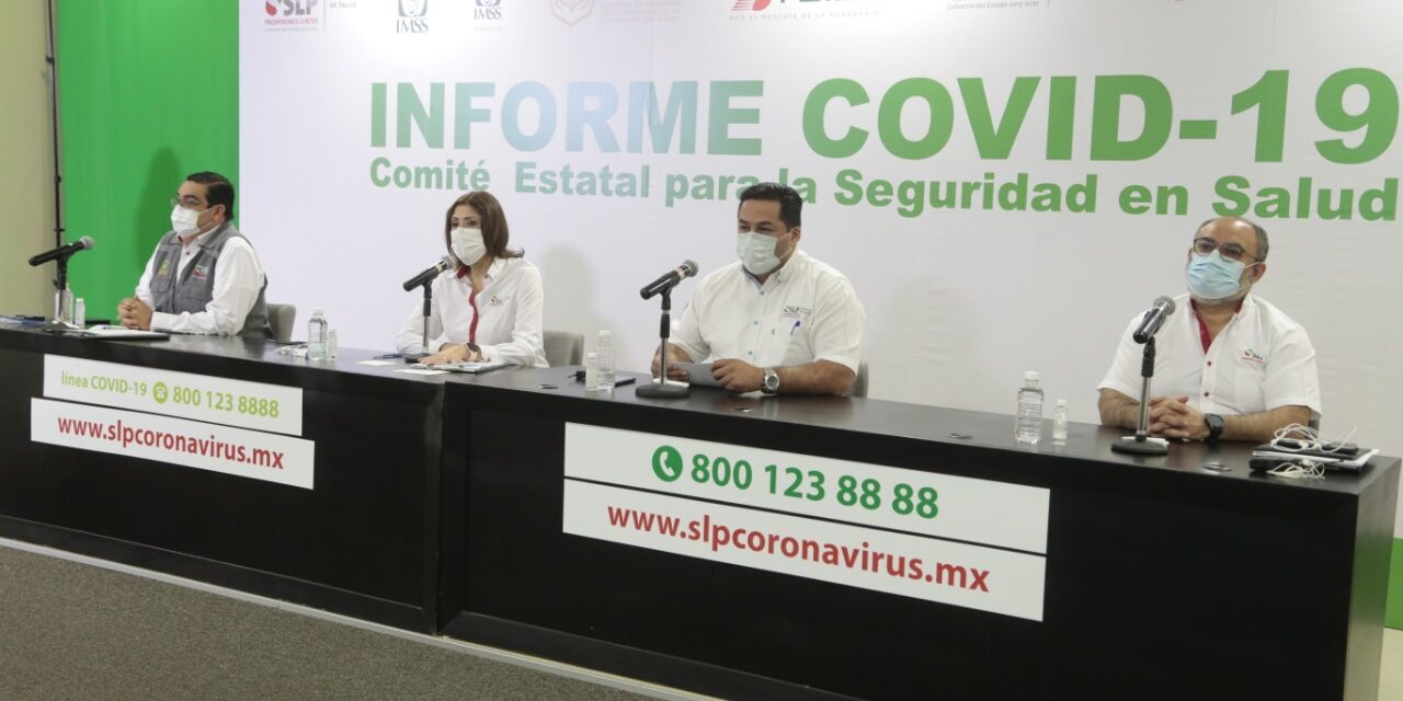 Supera SLP tres mil decesos por Covid, reitera SSA llamado para reforzar medidas de protección