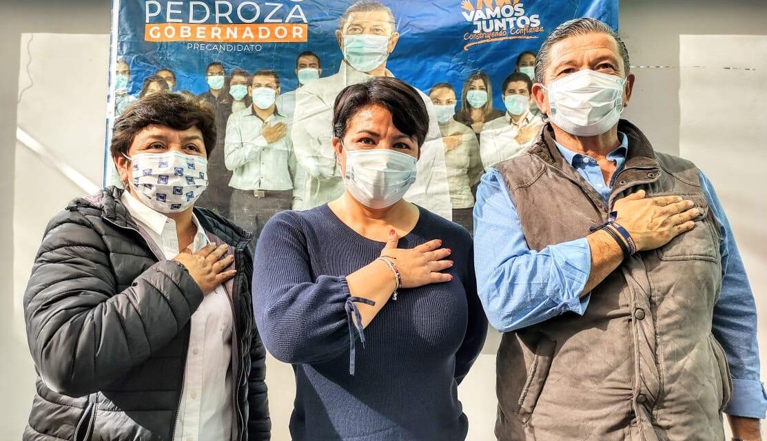 Octavio Pedroza recibe el apoyo de los panistas de la zona media