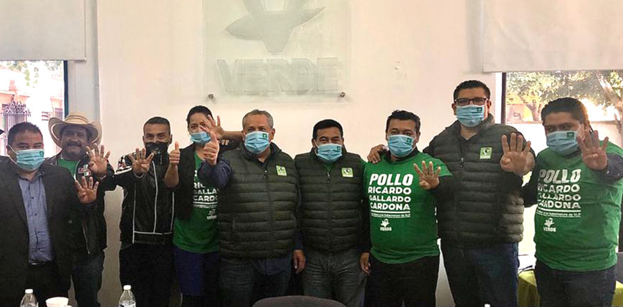 Asegura candidato del PVEM Ricardo Gallardo que morenistas se suman a su proyecto.
