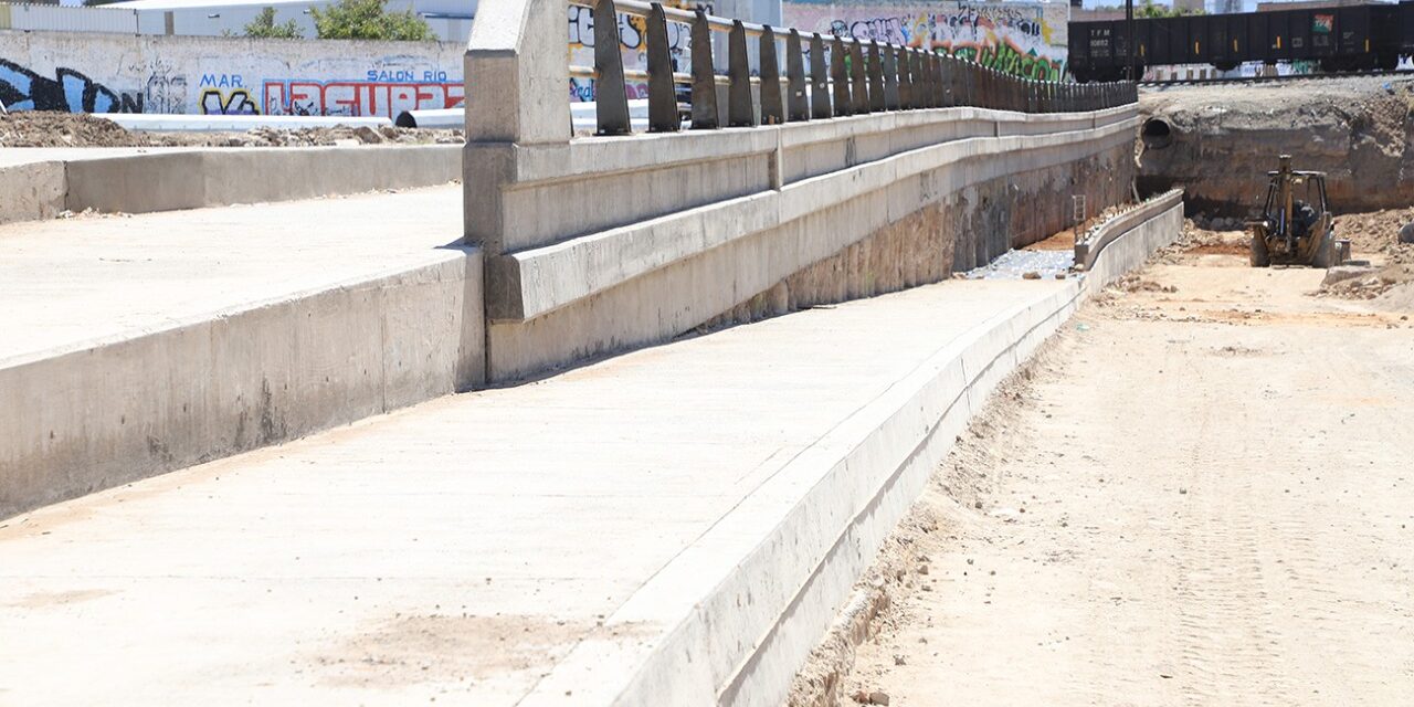 Ayuntamiento a la espera de que KCS haga su parte para poder concluir ampliación del Puente Pemex en Salvador Nava