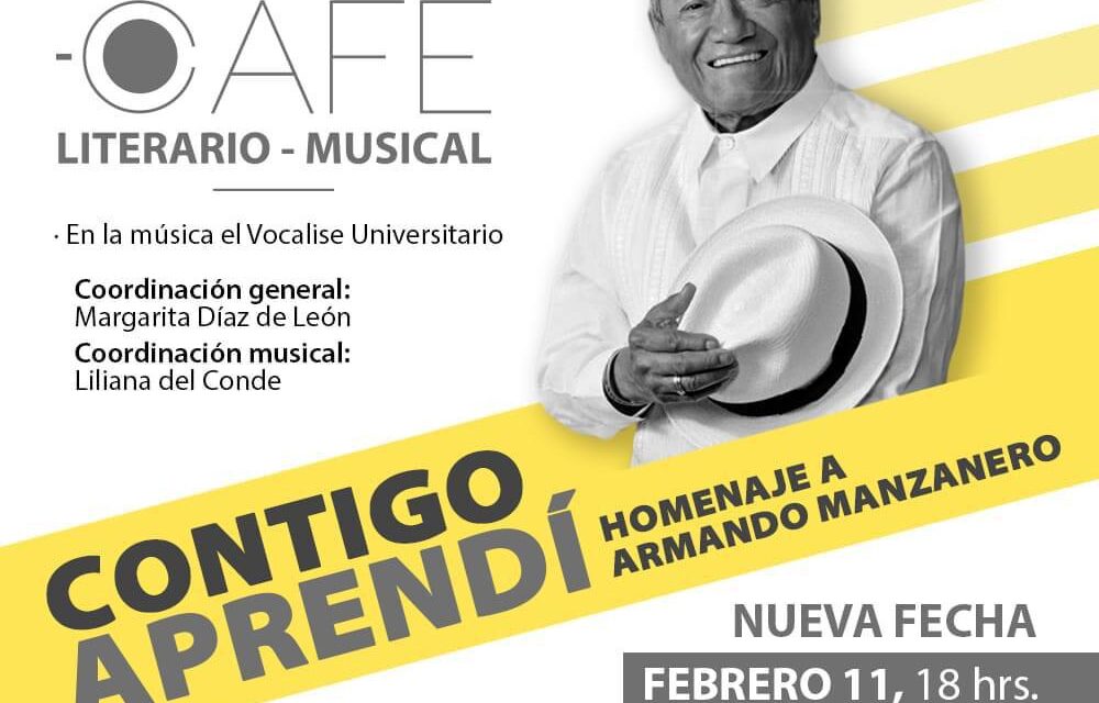 “Contigo Aprendí”, homenaje de la UASLP al compositor Armando Manzanero, cambia de fecha