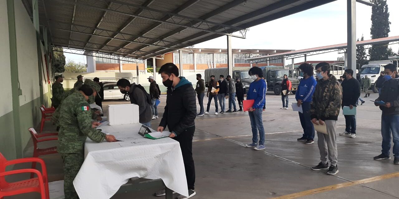 Trámite para obtención de la cartilla de servicio militar, queda suspendido.