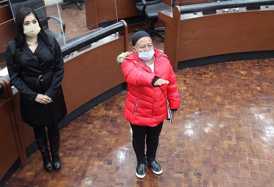 Diputación permanente tomó protesta a Libi Martínez Martínez como diputada del XIV distrito local