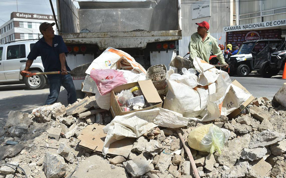 Se incrementan penas por  descarga ilícita o depósito de residuos de la industria de la construcción