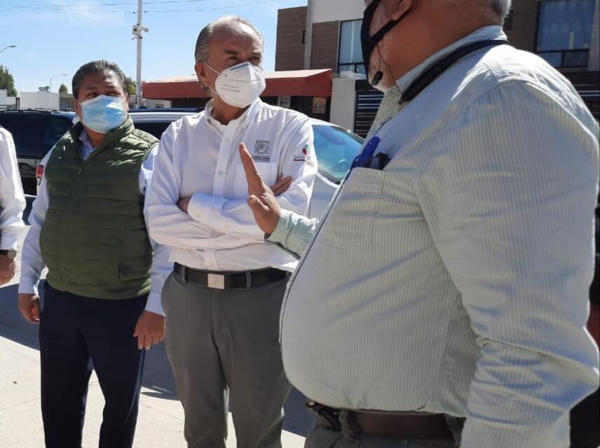 En la víspera de la visita del presidente AMLO a Soledad, alcalde supervisa cuartel de la GN