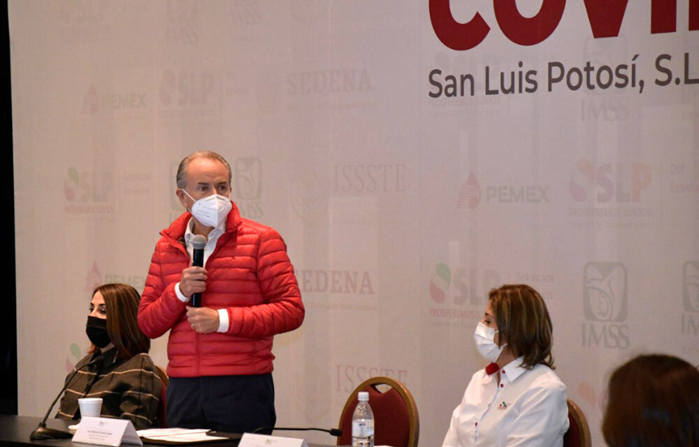 SLP está preparado para iniciar vacunación contra covid-19: JM Carreras