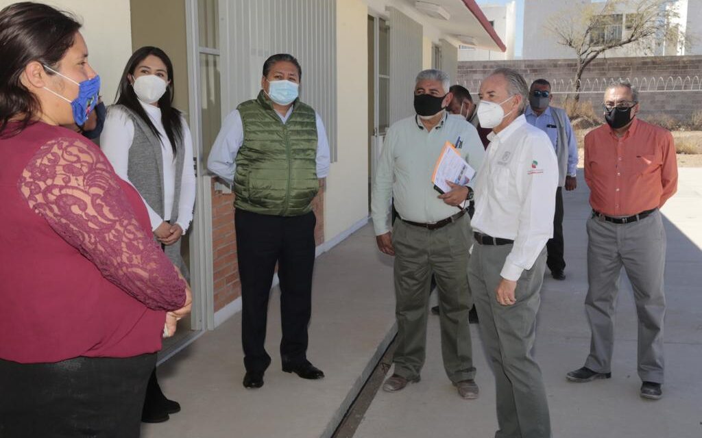 Supervisa JM Carreras avances en infraestructura educativa por 13.8 mdp en SGS