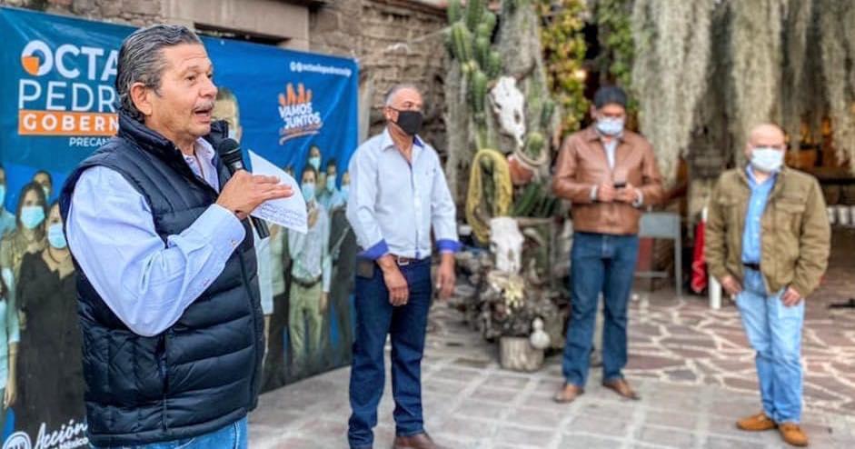Los panistas desean postular a un candidato honesto y congruente: Octavio Pedroza