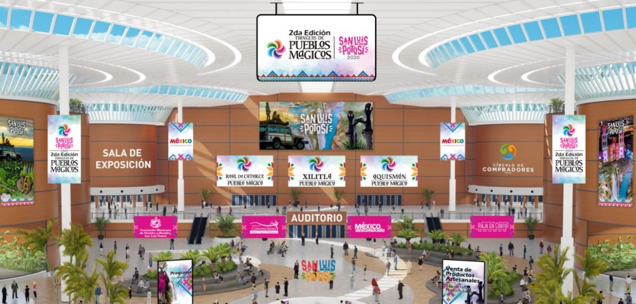 Plataforma del Tianguis de Pueblos Mágicos, abierta para consulta.