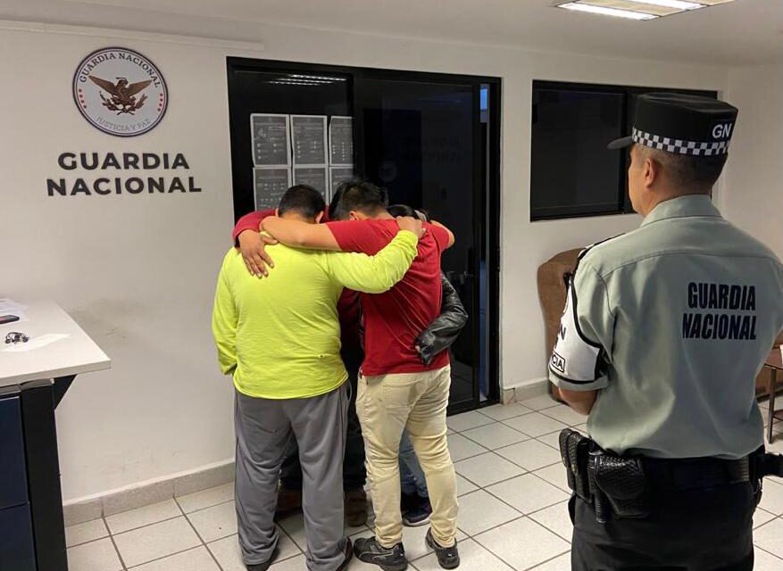 Guardia Nacional auxilia a un joven, tras ser víctima de secuestro virtual
