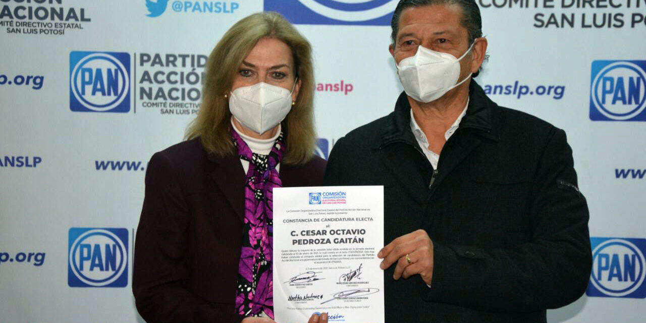 Octavio Pedroza es ya candidato electo del PAN a la gubernatura de SLP