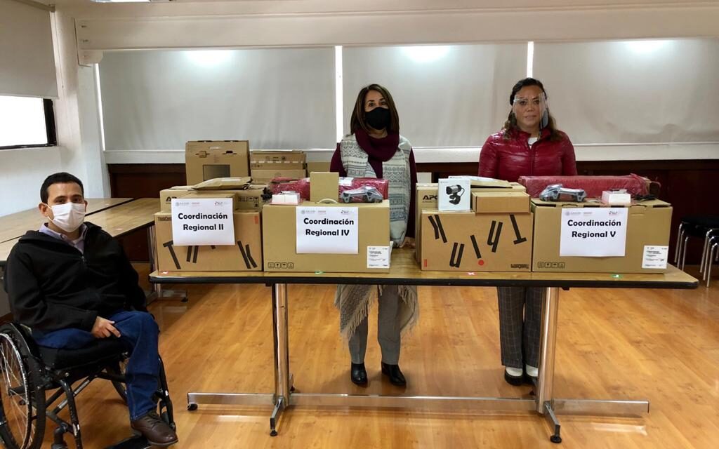 SLP a la vanguardia en la entrega de credenciales para personas con discapacidad: DIF estatal.