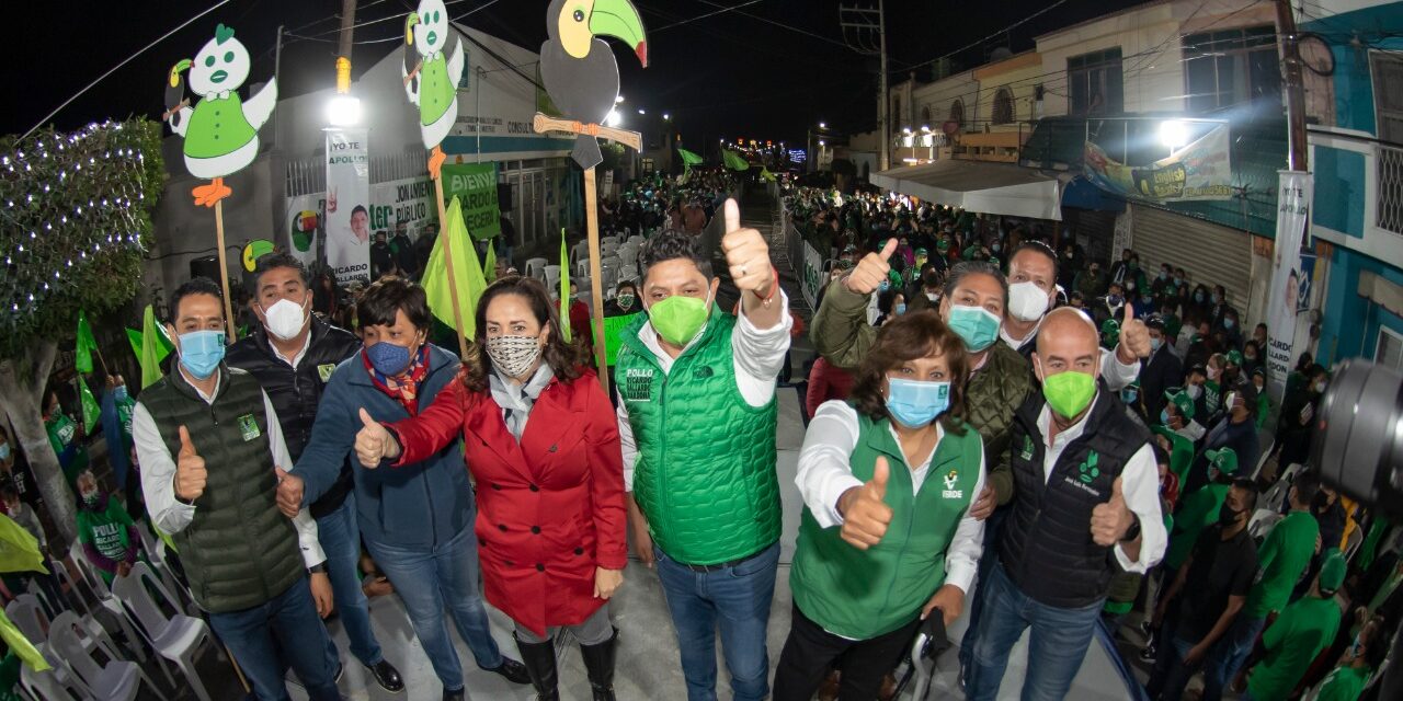 En SGS arranca Ricardo Gallardo cierres de precampaña