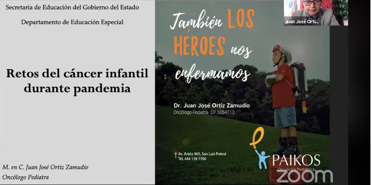 Capacita Sege a personal docente sobre detección y prevención oportuna de cáncer infantil