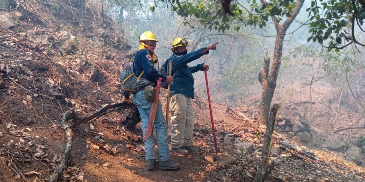 Suma SLP esfuerzos en combate de incendios.