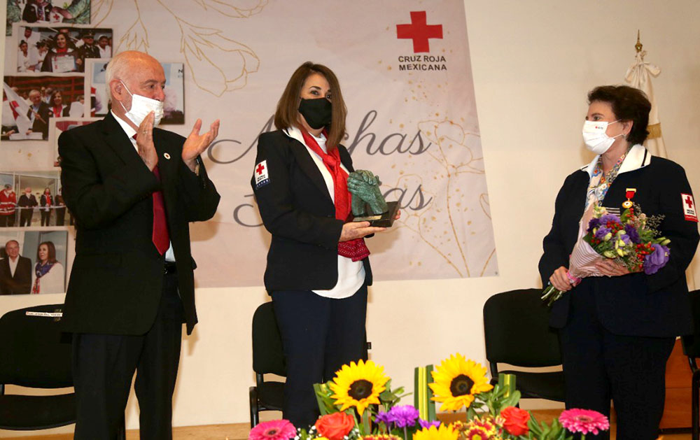 Cruz Roja reconoce labor de Lorena Valle Rodríguez