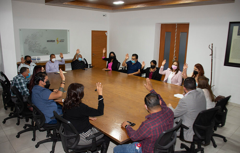 Integrantes del cabildo de Soledad aprueban nuevos cambios
