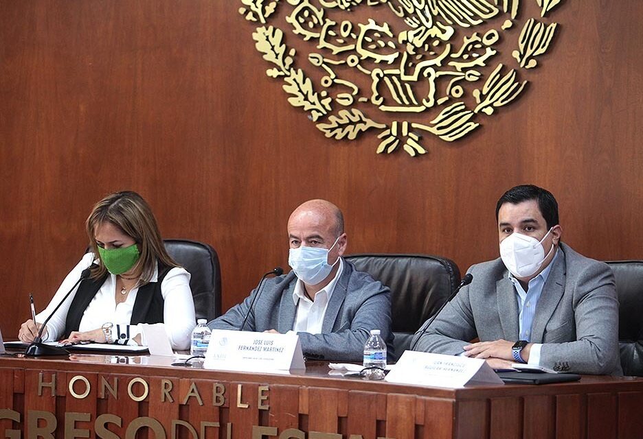 Quedó instalada la comisión de gobernación que preside el Dip. José Luis Fernández Martínez