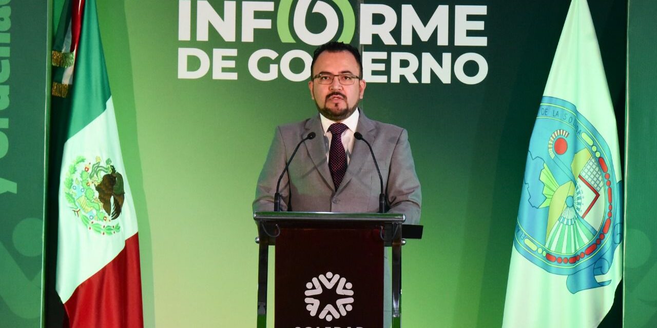 Presenta Gerardo Zapata Rosales su informe de resultados en Soledad