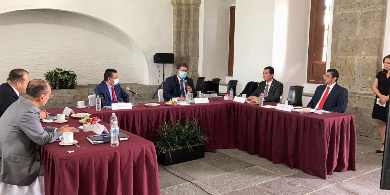 Fiscal anticorrupción de SLP se reunió con homólogos de la zona occidente