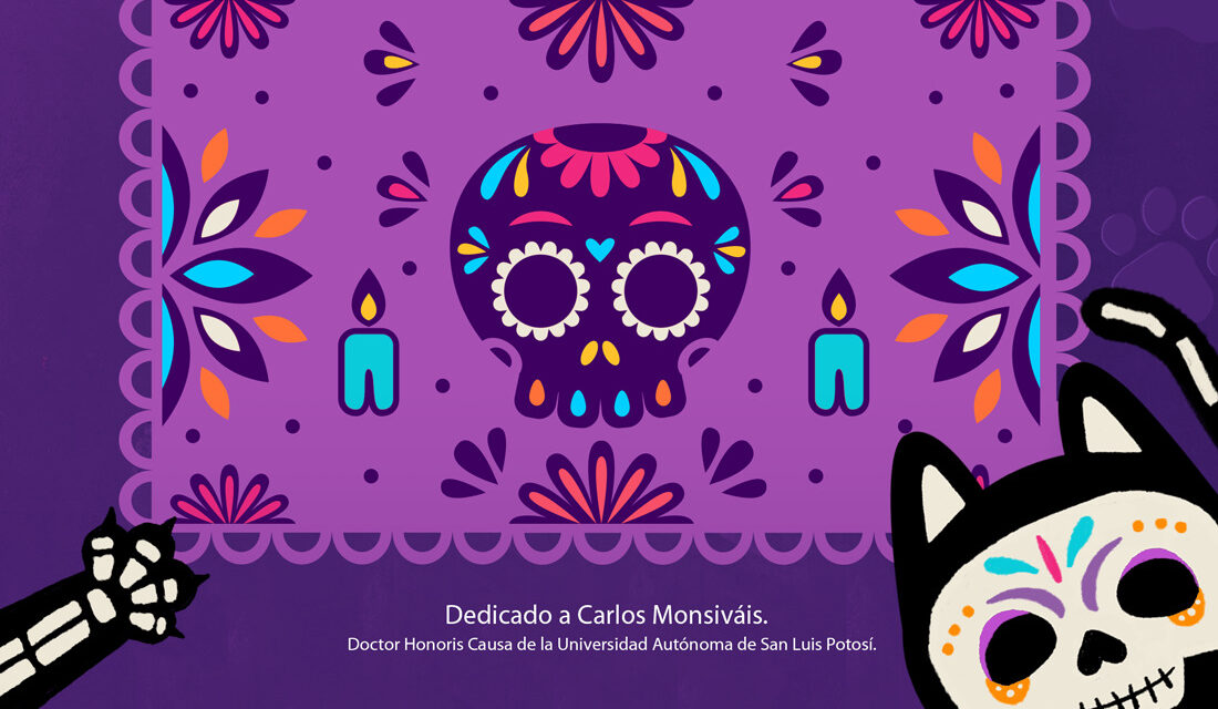 UASLP dedica altar de muertos a la memoria del escritor Carlos Monsiváis