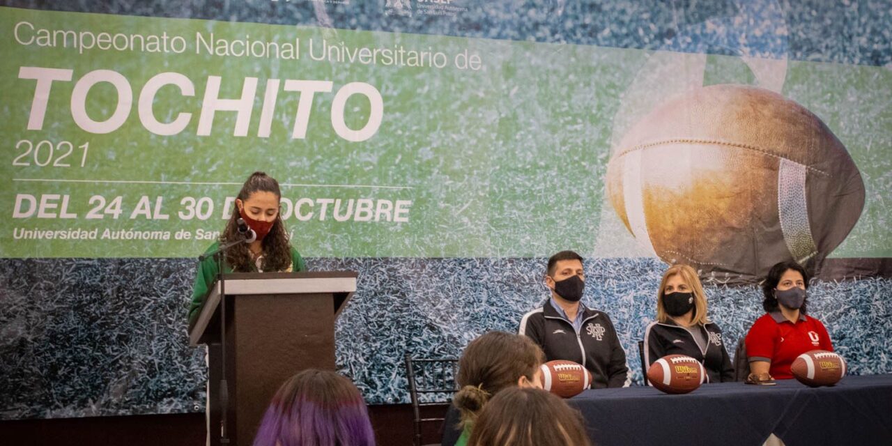 Reconocen la calidad de organización de la UASLP durante el Campeonato Nacional Universitario de Tochito