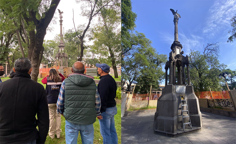 Unidad de Gestión de CH realiza estudios preliminares para la reestructuración de la Columna de la Independencia