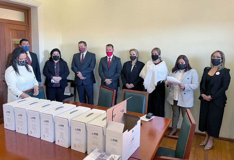 Recibe el Poder Legislativo informes de auditoría correspondientes a las cuentas públicas 2020