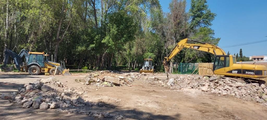 Avanzan obras de rehabilitación de Parque Tangamanga y Periférico Oriente.