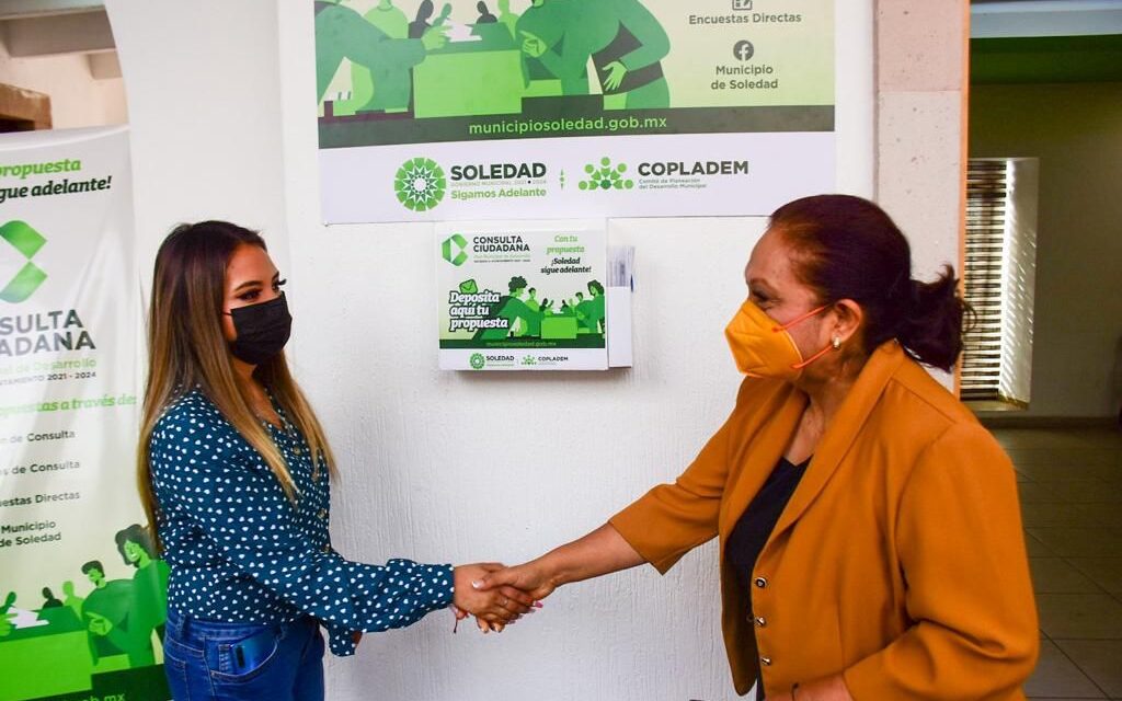 Alcaldesa de Soledad pone en marcha las actividades de la Consulta Ciudadana