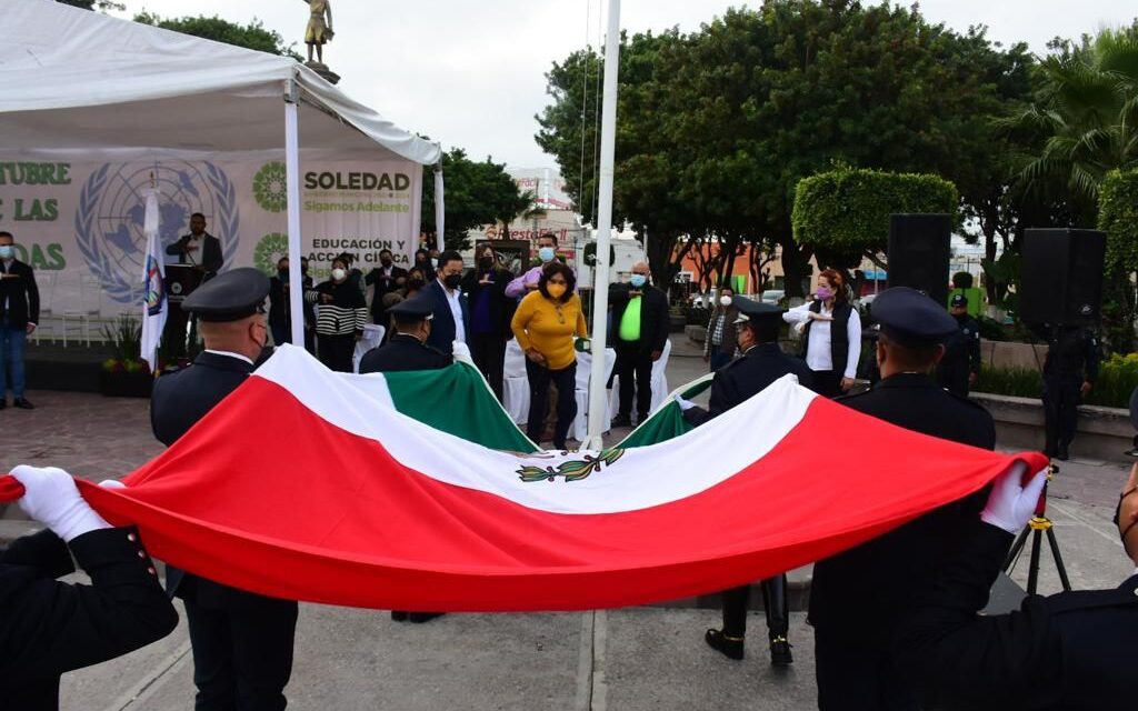 Ayuntamiento de Soledad conmemora el Día de las Naciones Unidas