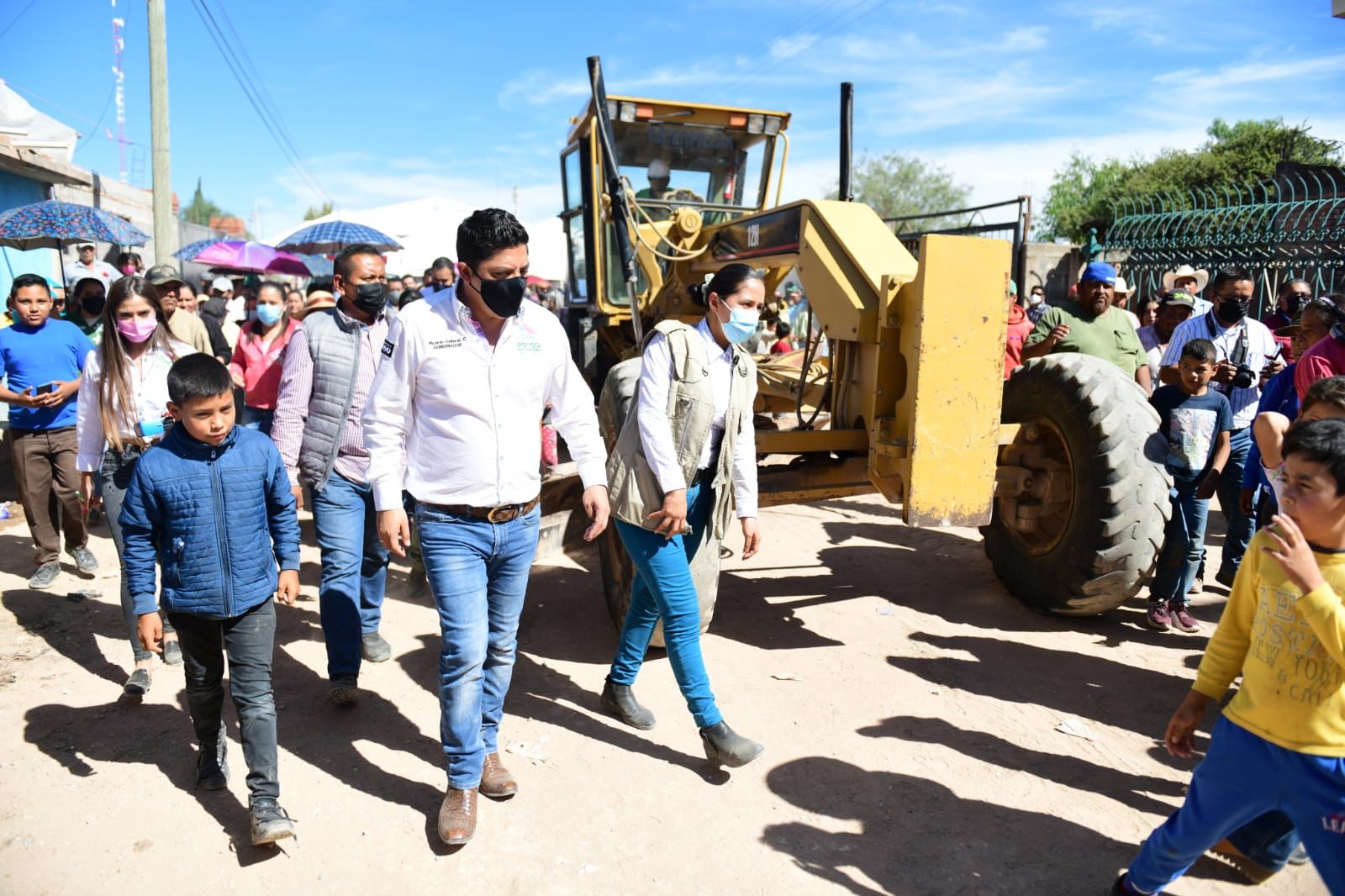 Arrancan obras de pavimentación por 5mdp en Villa de Ramos