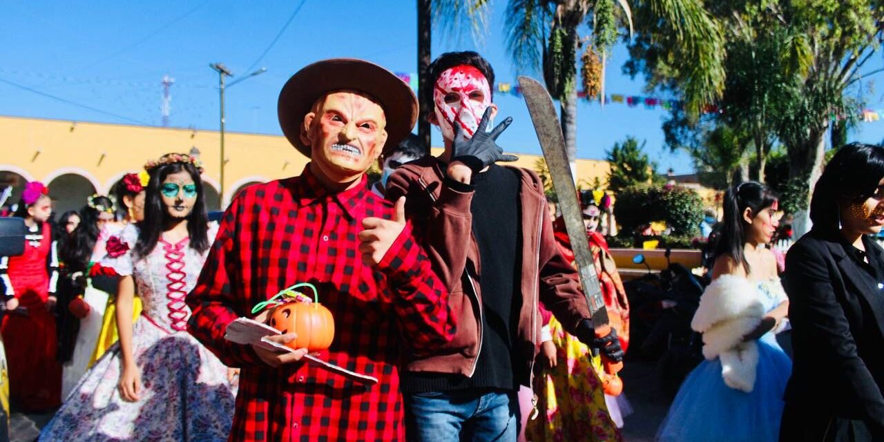 En Villa de Reyes arrancó el 4o. “Festival de Día de Muertos”.