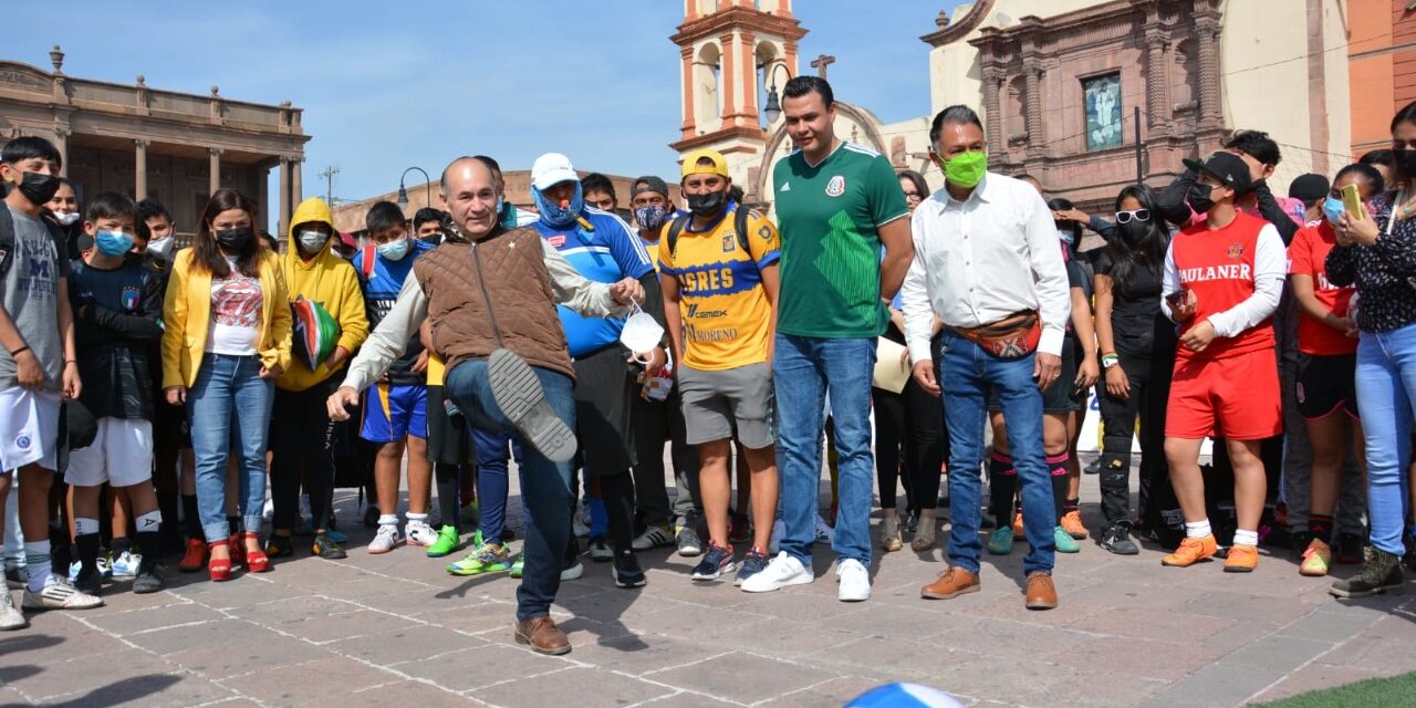 Inauguran Torneo de street soccer “De la Calle a la Cancha 2021”