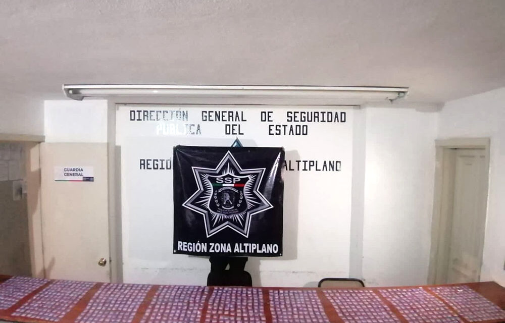 En fuerte operativo, policía estatal incauta más de mil dosis de “cristal” y 123 dosis de marihuana