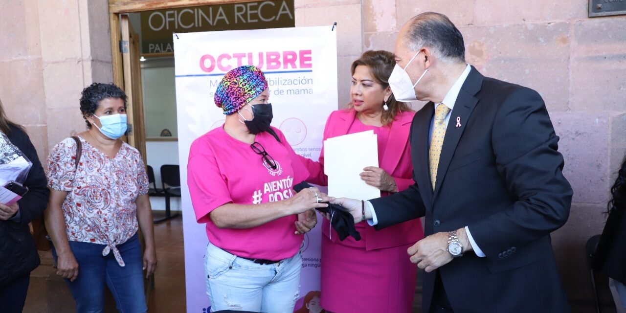 Instancia de las Mujeres entrega brasieres post mastectomía