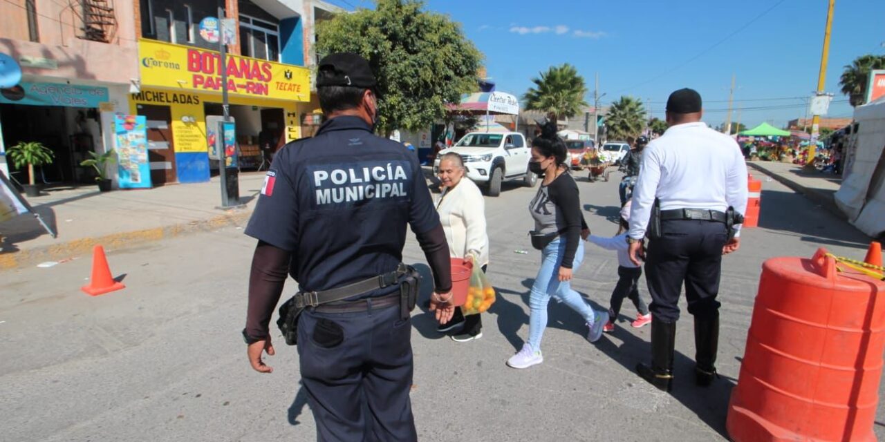 DGSPM de Soledad implementa operativo preventivo y de seguridad en cementerios