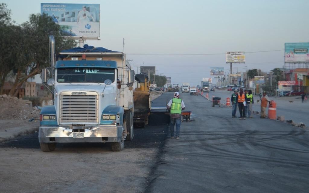Avanza en tiempo y forma reconstrucción del Circuito Potosí.