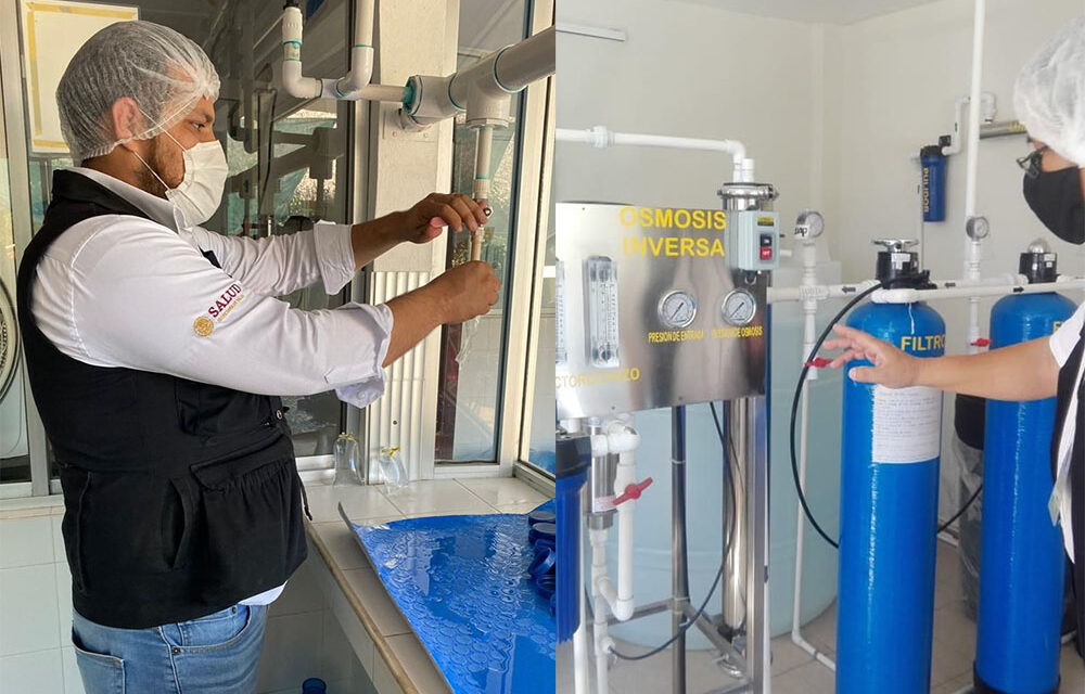 Intensa vigilancia sanitaria en purificadoras de agua.