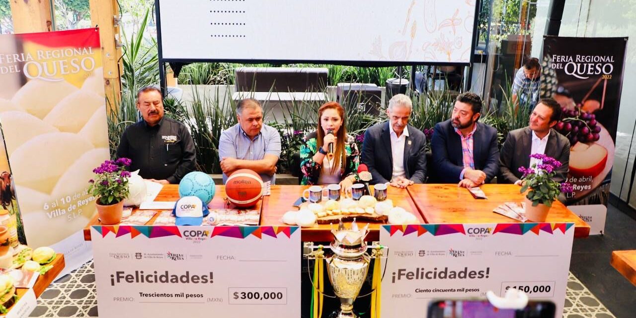 Presentan Feria Regional del Queso 2022 de Villa de Reyes
