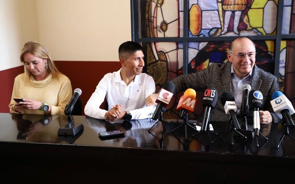 Alcalde Enrique Galindo anuncia el Gran Fondo Nairo 2023 en San Luis Potosí, para impulsar la reactivación económica y el deporte
