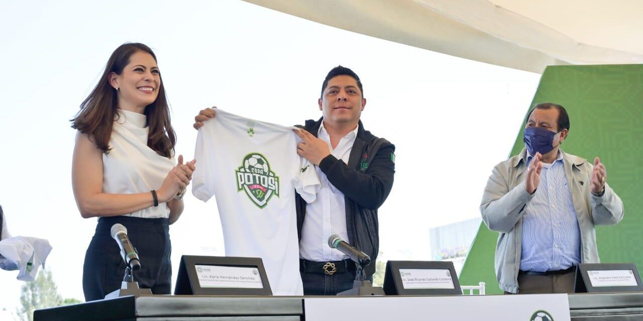 Presenta gobernador Ricardo Gallardo edición 2023 de la Copa Potosí