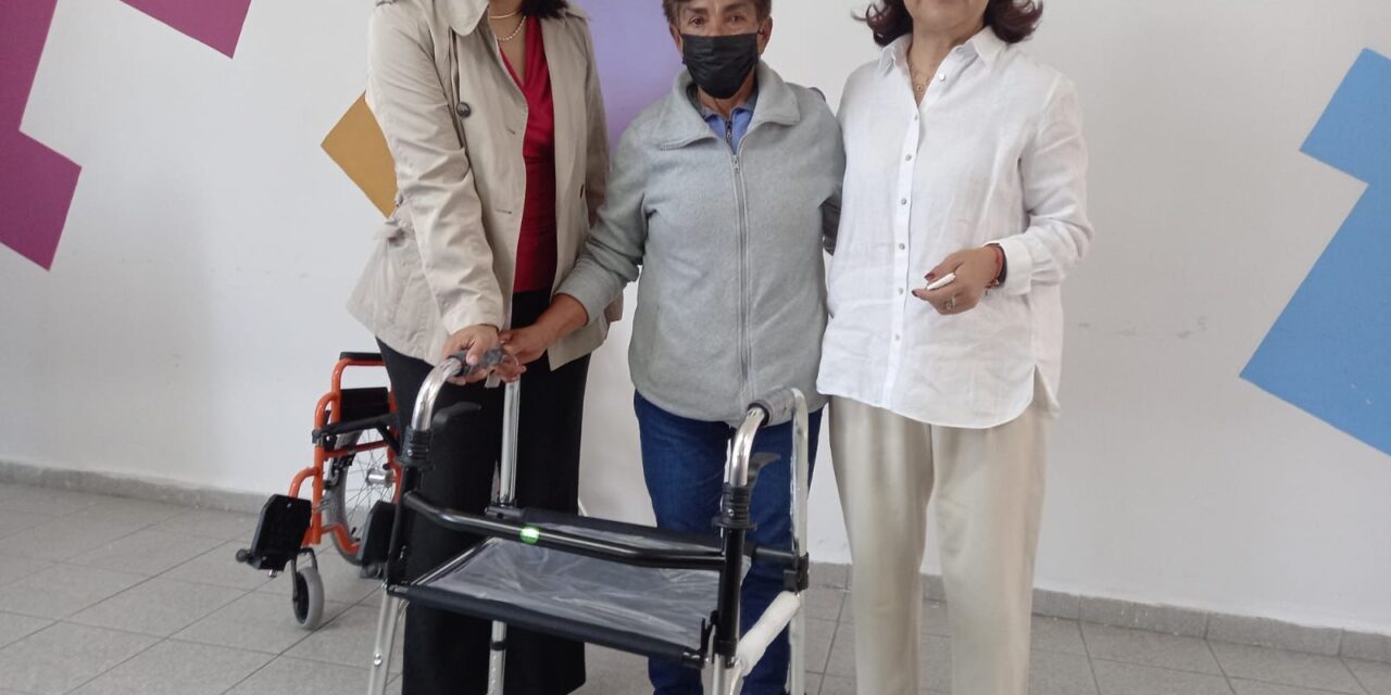 Apoyos ortopédicos, un recurso para que personas con discapacidad sean más independientes y autónomas