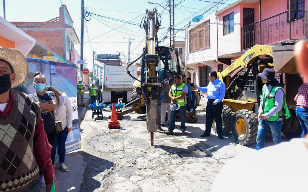Alcaldesa sigue adelante y pone en marcha obras de rehabilitación total en el Fraccionamiento Villa Alborada