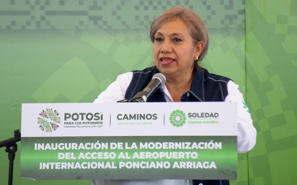 De la mano del gobierno del cambio, el ayuntamiento de Soledad inauguró las obras de modernización del Camino al Aeropuerto