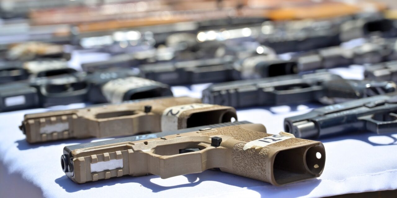 Destruye Sedena casi medio millar de armas de fuego