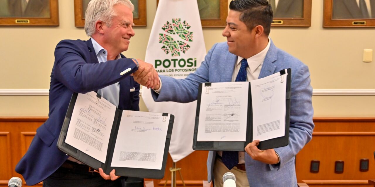 Concreta Ricardo Gallardo inversión de 362 mdd para nueva planta y venta de terreno